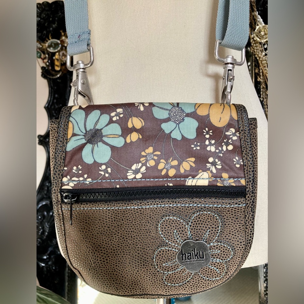 Haiku Sharon Eisenhower Vegan Leather Crossbody Bag